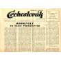 Čechoslovák v Anglii, ročník I., čísla 1-3,5-7 a 9-12/1939 a Čechoslovák, nezávislý týdeník, ročník II., čísla 43-50/1940 (exil, Londýn, Anglie, časopis, noviny)
