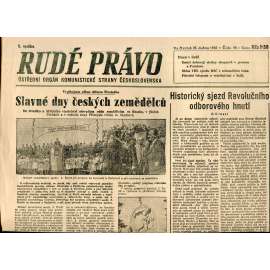 Rudé právo (25.4.1946) - staré noviny