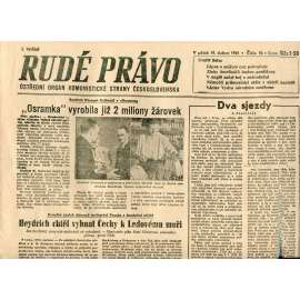Rudé právo (19.4.1946) - staré noviny
