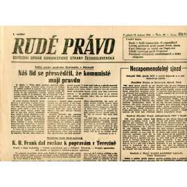 Rudé právo (12.4.1946) - staré noviny