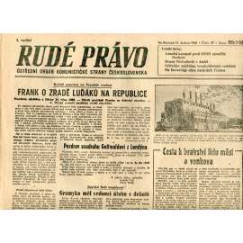 Rudé právo (11.4.1946) - staré noviny