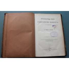 Petrografická studia čedičového horstva v Čechách (edice: Archiv pro přírodovědecké proskoumání Čech) (geologie, čedič, mj. Dubice, Bečov, Benešov, Karlovy Vary; barvotiskkové ilustrace)