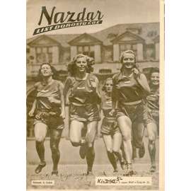Nazdar, list dorostu ČOS, číslo 14-15/1947 (Sokol, Sokolství, časopis)