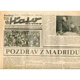 Halo noviny, číslo 54/1936. Reportážní a informační list pro všechny