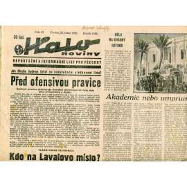 Halo noviny, číslo 23/1936. Reportážní a informační list pro všechny