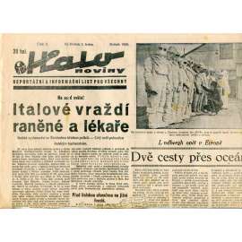 Halo noviny, číslo 2/1936. Reportážní a informační list pro všechny (pošk.)