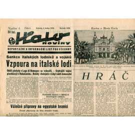 Halo noviny, číslo 4/1936. Reportážní a informační list pro všechny