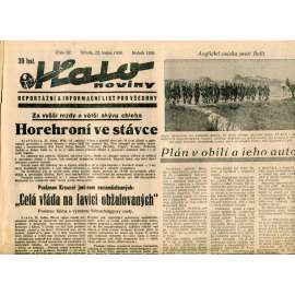 Halo noviny, číslo 22/1936. Reportážní a informační list pro všechny
