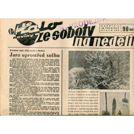 Halo noviny, ze soboty na neděli, ročník V., číslo 298/1937. Reportážní a informační list pro všechny Halo noviny, ze soboty na neděli, ročník V., číslo 298/1937. Reportážní a informační list pro všechny