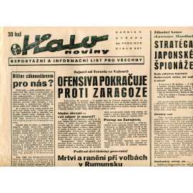 Halo noviny, ročník V., číslo 301/1937. Reportážní a informační list pro všechny Halo noviny, ročník V., číslo 301/1937. Reportážní a informační list pro všechny