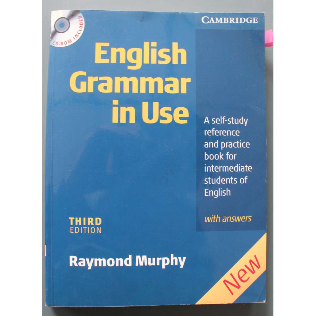English Grammar in Use: A Self-study Reference and Practice Book for Intermediate Learners of English (Anglická gramatika v praxi, učebnice, angličtina, anglický jazyk)