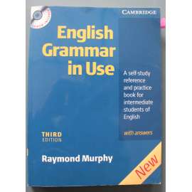 English Grammar in Use: A Self-study Reference and Practice Book for Intermediate Learners of English (Anglická gramatika v praxi, učebnice, angličtina, anglický jazyk)