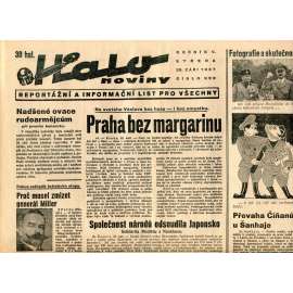 Halo noviny, ročník V., číslo 229/1937. Reportážní a informační list pro všechny