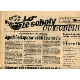Halo noviny, ze soboty na neděli, ročník V., číslo 214/1937. Reportážní a informační list pro všechny