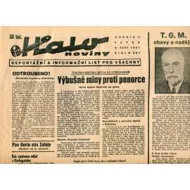 Halo noviny, ročník V., číslo 207/1937. Reportážní a informační list pro všechny