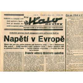 Halo noviny, číslo 68/1936. Reportážní a informační list pro všechny