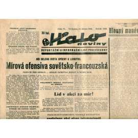 Halo noviny, číslo 71/1936. Reportážní a informační list pro všechny