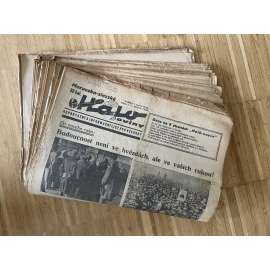 Moravsko-slezské Halo noviny, 1935. Reportážní a informační list pro všechny (konvolut čísel)