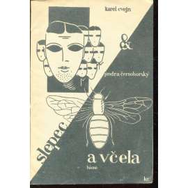 Slepec a včela (avantgarda, podpis Karel Cvejn, Písek) - poezie