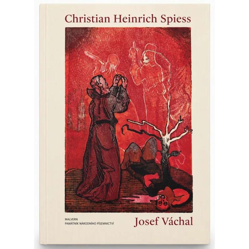 Josef Váchal - Christian Heinrich Spiess [německý spisovatel, autor černých a strašidelných románů, inspiroval vznik Váchalova Krvavého románů]