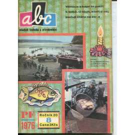 Časopis ABC, ročník 20., číslo 8/1975 - Obsahuje vystřihovací modely - déčka (Jedno číslo časopisu)