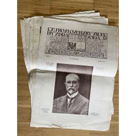 Československý válečný zpravodaj, čísla 1, 2, a 4-8/1919 (legie, Rusko, časopis, noviny, 1. republika)