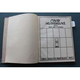 Stavby hospodářské 2 svazky v 1 (edice: Sbírka stavitelských přednášek) (stavebnictví, zemědělské stavby, plány, mj. stodoly, stáje, sýpky, kolny, kravíny)