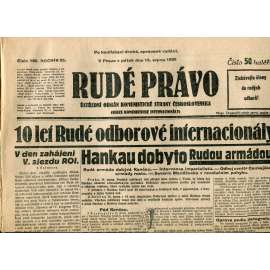 Rudé právo (15.8.1930) - staré noviny, 1. republika
