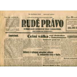Rudé právo (2.7.1930) - staré noviny, 1. republika