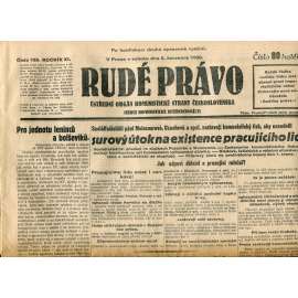 Rudé právo (5.7.1930) - staré noviny, 1. republika