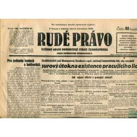 Rudé právo (5.7.1930) - staré noviny, 1. republika