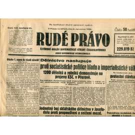 Rudé právo (9.7.1930) - staré noviny, 1. republika