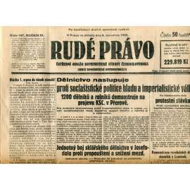 Rudé právo (9.7.1930) - staré noviny, 1. republika