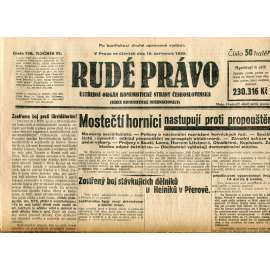 Rudé právo (10.7.1930) - staré noviny, 1. republika