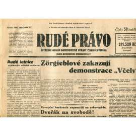 Rudé právo (4.6.1930) - staré noviny, 1. republika