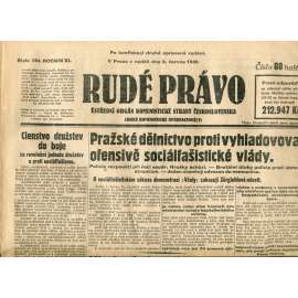 Rudé právo (8.6.1930) - staré noviny, 1. republika