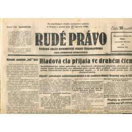 Rudé právo (13.6.1930) - staré noviny, 1. republika