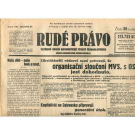 Rudé právo (15.6.1930) - staré noviny, 1. republika