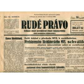 Rudé právo (7.5.1930) - staré noviny, 1. republika