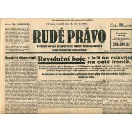 Rudé právo (11.5.1930) - staré noviny, 1. republika