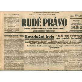Rudé právo (11.5.1930) - staré noviny, 1. republika
