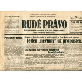 Rudé právo (16.5.1930) - staré noviny, 1. republika