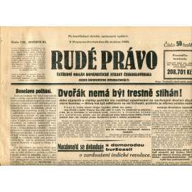 Rudé právo (22.5.1930) - staré noviny, 1. republika