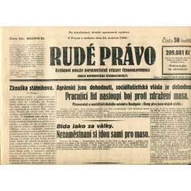 Rudé právo (24.5.1930) - staré noviny, 1. republika