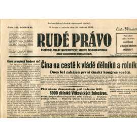 Rudé právo (31.5.1930) - staré noviny, 1. republika