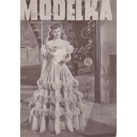 Modelka. Bio-program v obrazech. Filmový prospekt z kina. (režieCharles Vidor, hrají R. Hayworth, G. Kelly)
