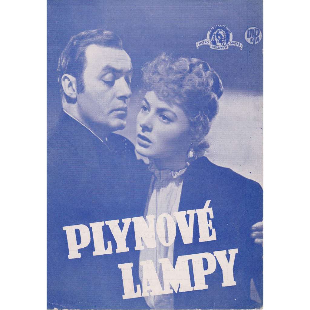 Plynové lampy. Bio-program v obrazech. Filmový prospekt z kina. (režie George Cukor, hrají Ch. Boyer, I. Bergman) Plynové lampy. Bio-program v obrazech. Filmový prospekt z kina. (režie George Cukor, hrají Ch. Boyer, I. Bergman)