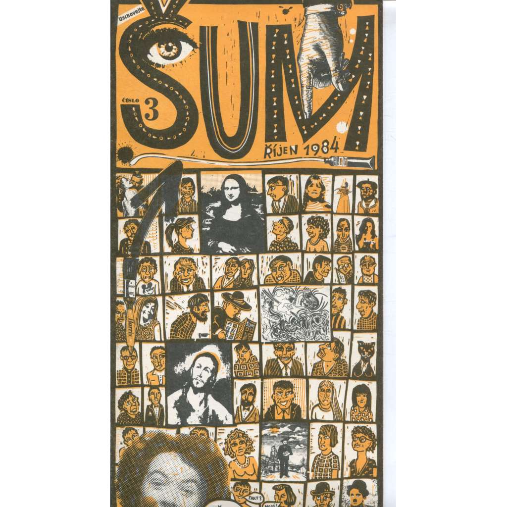 ŠUM 3/1984. Školní umělecký magazín (časopis VŠUP)