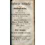 Historie biblická pro odrostlejší mládež (1821) Díl I - Historie Starého zákona. Díl II - Historie Nového zákona [reálie z Bible - Starý zákon, Nový zákon] - 2 v 1