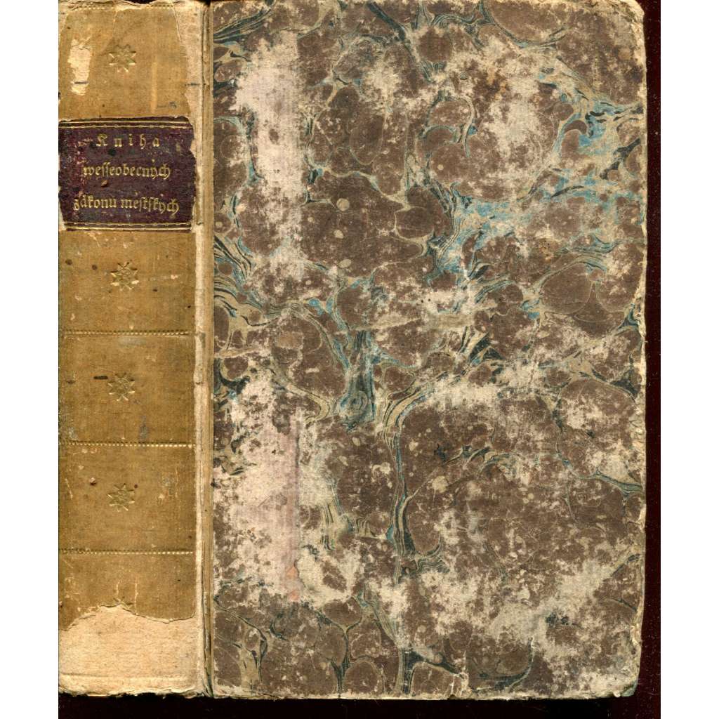 Kniha všeobecných zákonů městských, díl I.-III./1812 (komplet + rejstřík)